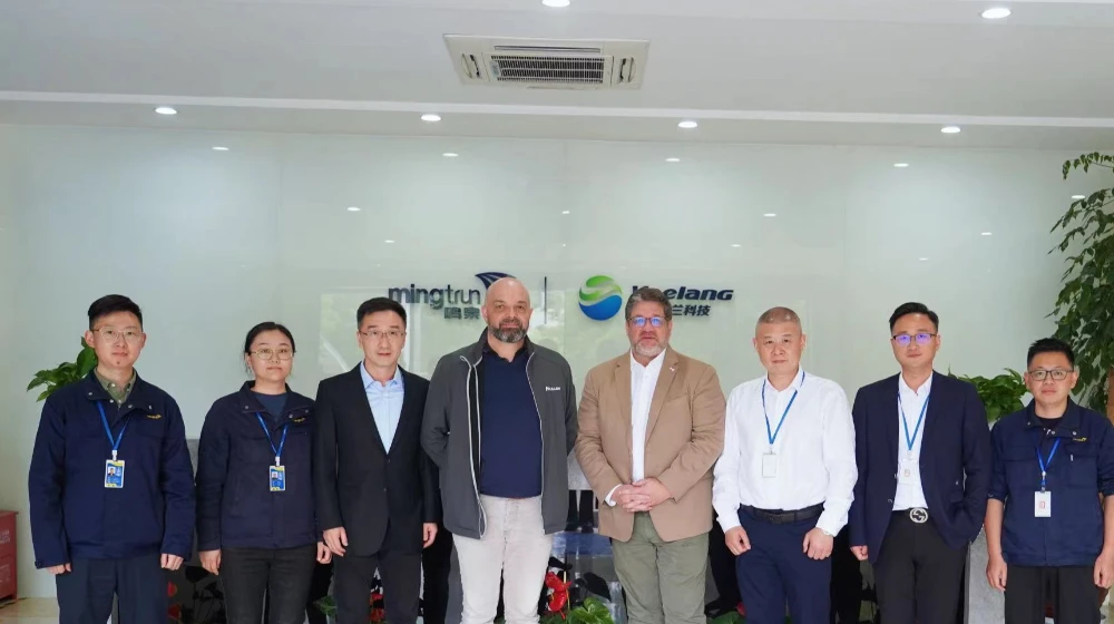 法国MULLER公司总裁Mr. Benoit一行到访万象城(中国)科技考察、交流