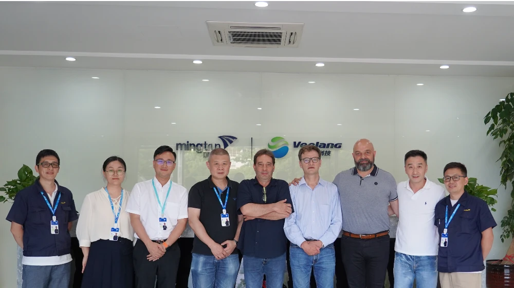 法国Muller公司一行莅临万象城(中国)科技参观交流